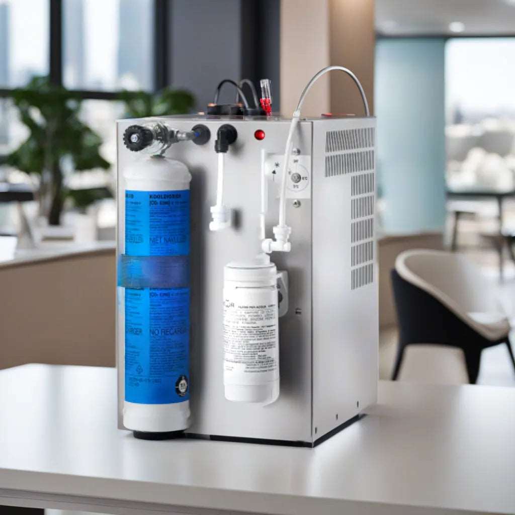 Bombole di CO2 Alimentare Ricaricabili e Usa e Getta per Distributori d'Acqua