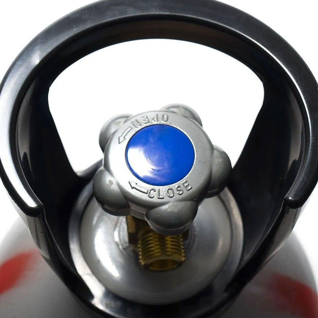 Bombole di CO2 Alimentari Ricaricabili e Usa e Getta per Distributori d'Acqua