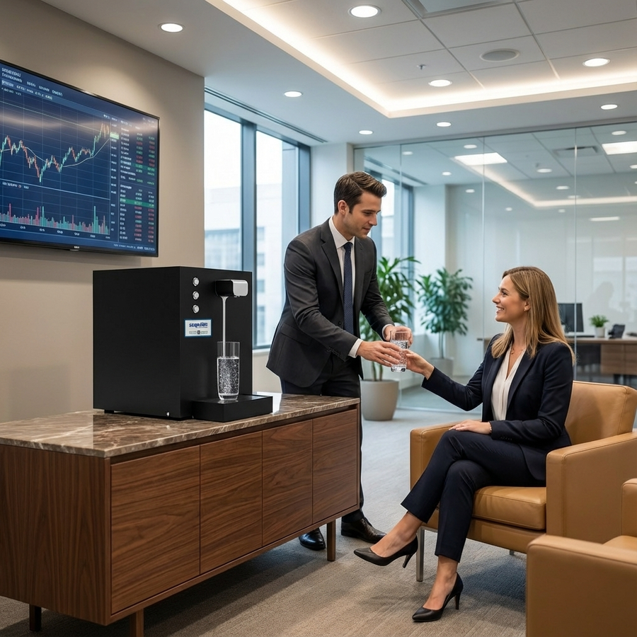 WATER OFFICE TOP - Erogatore Soprabanco o Da Pavimento Premium