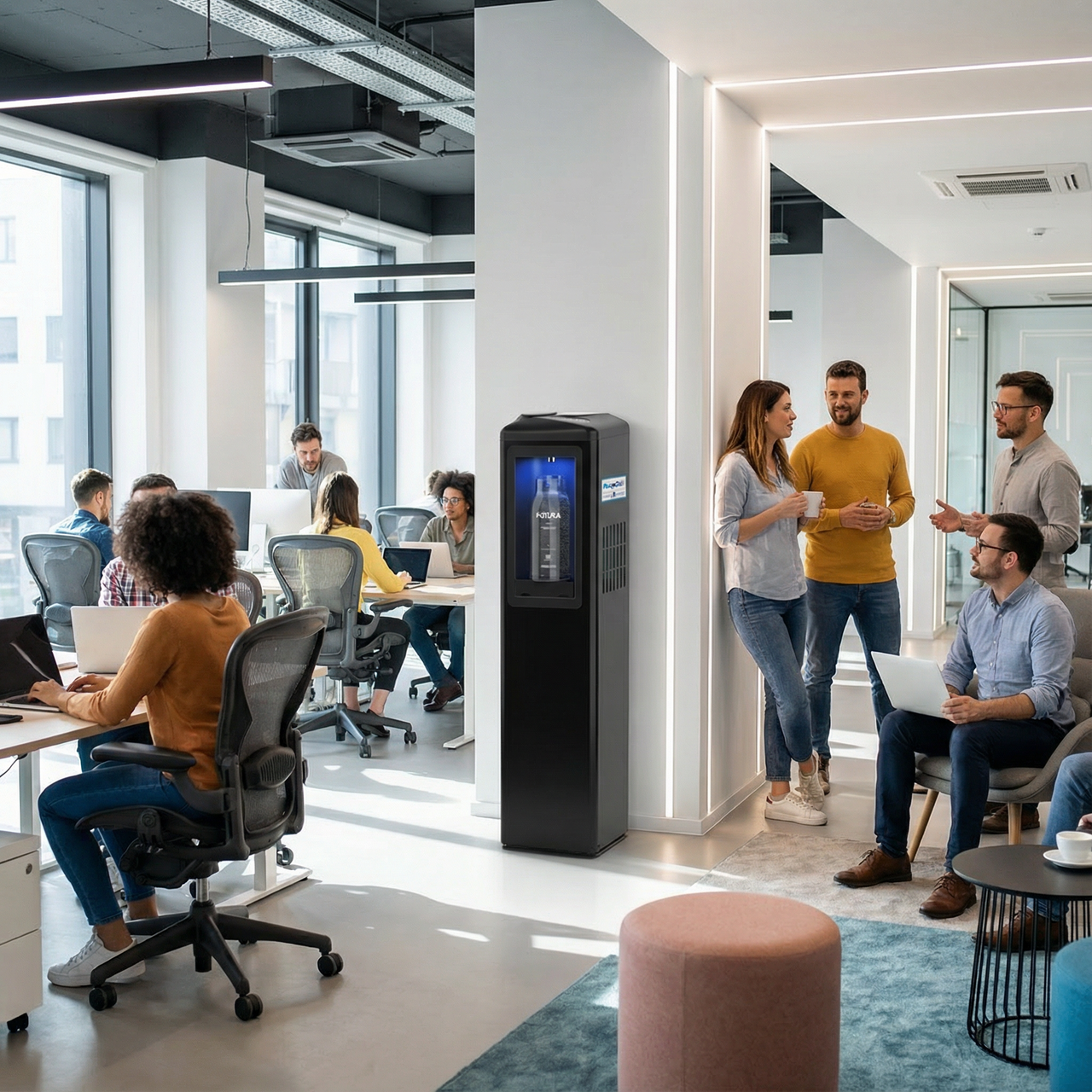 FUTURA - Erogatore Acqua Da Pavimento