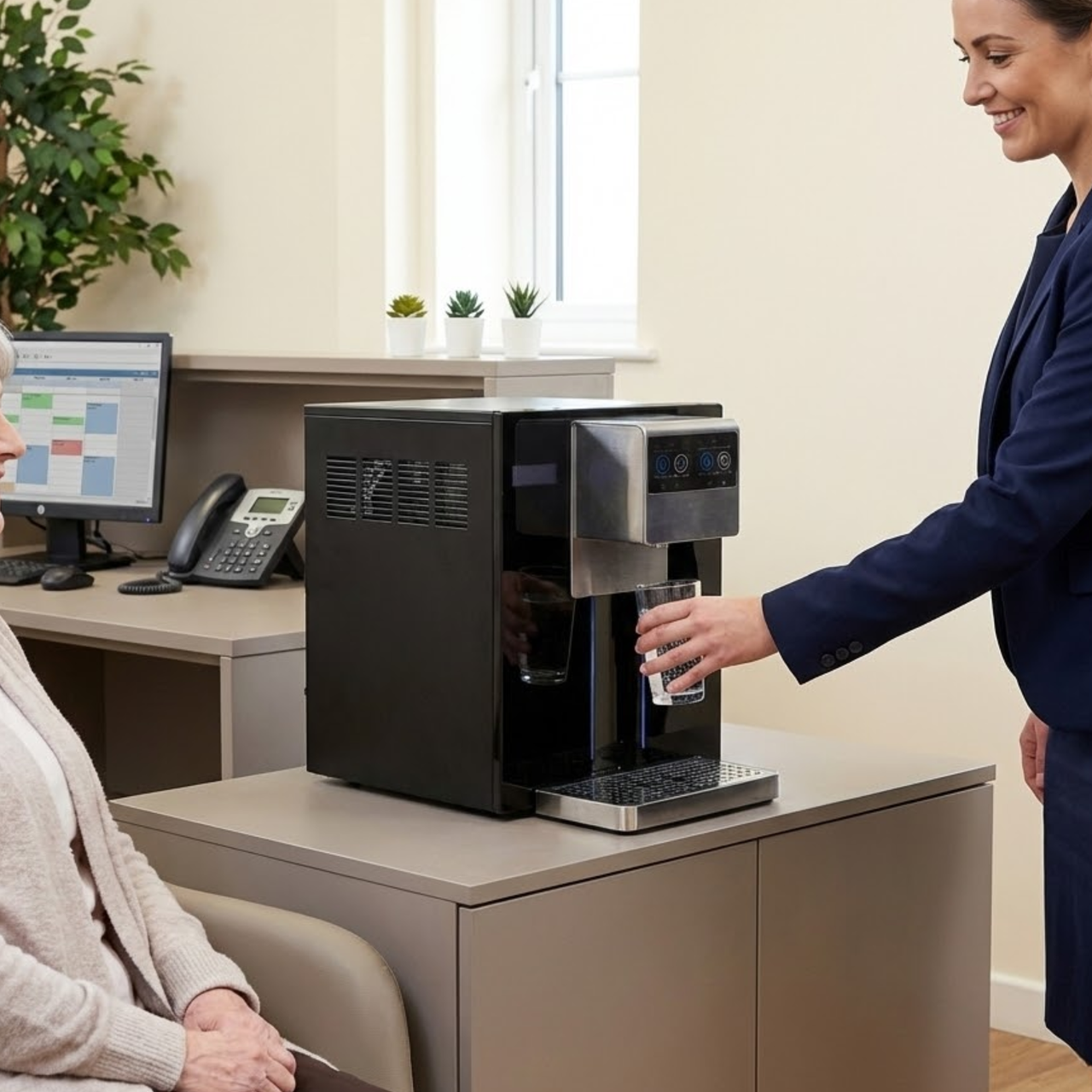 HI CLASS 65 - Erogatore Acqua Soprabanco o Da Pavimento