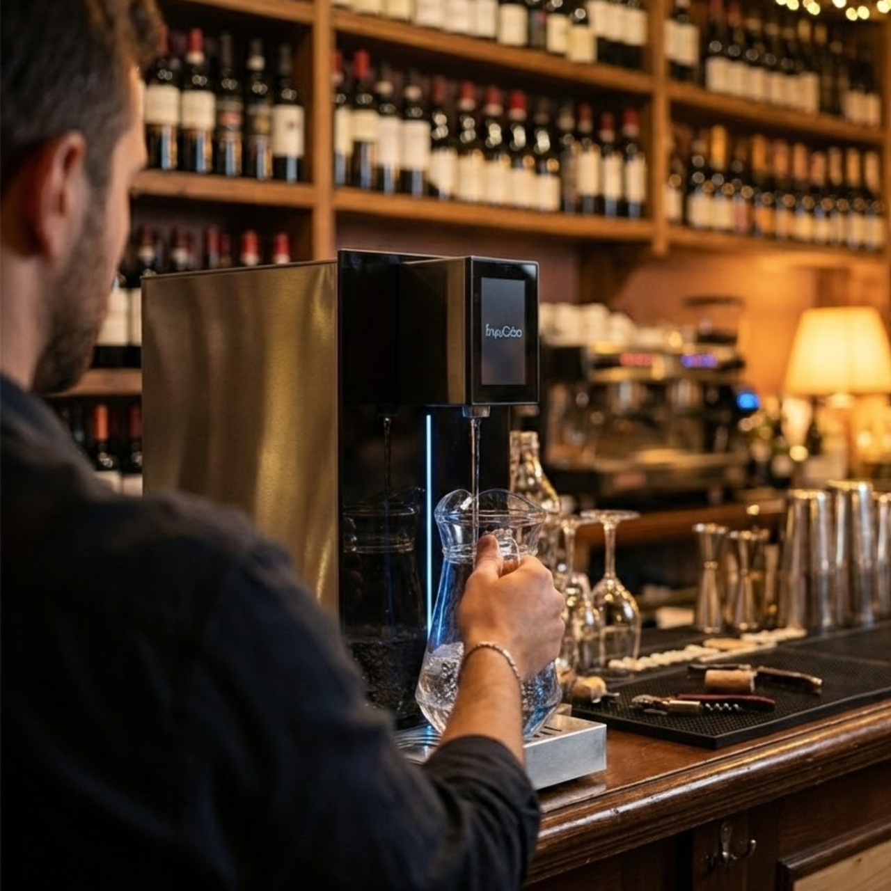 WATER RESTAURANT PLUS 60 - Erogatore Soprabanco Ristorazione con Porzionatura