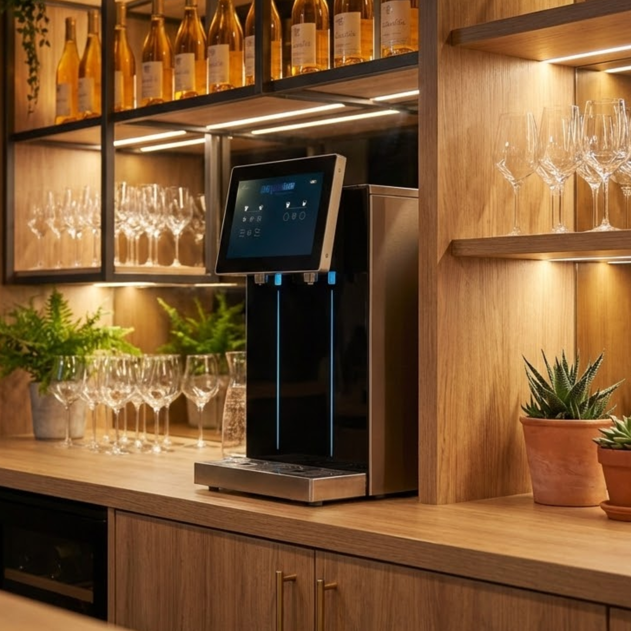 WATER RESTAURANT PLUS 90 - Erogatore Soprabanco Ristorazione con Porzionatura