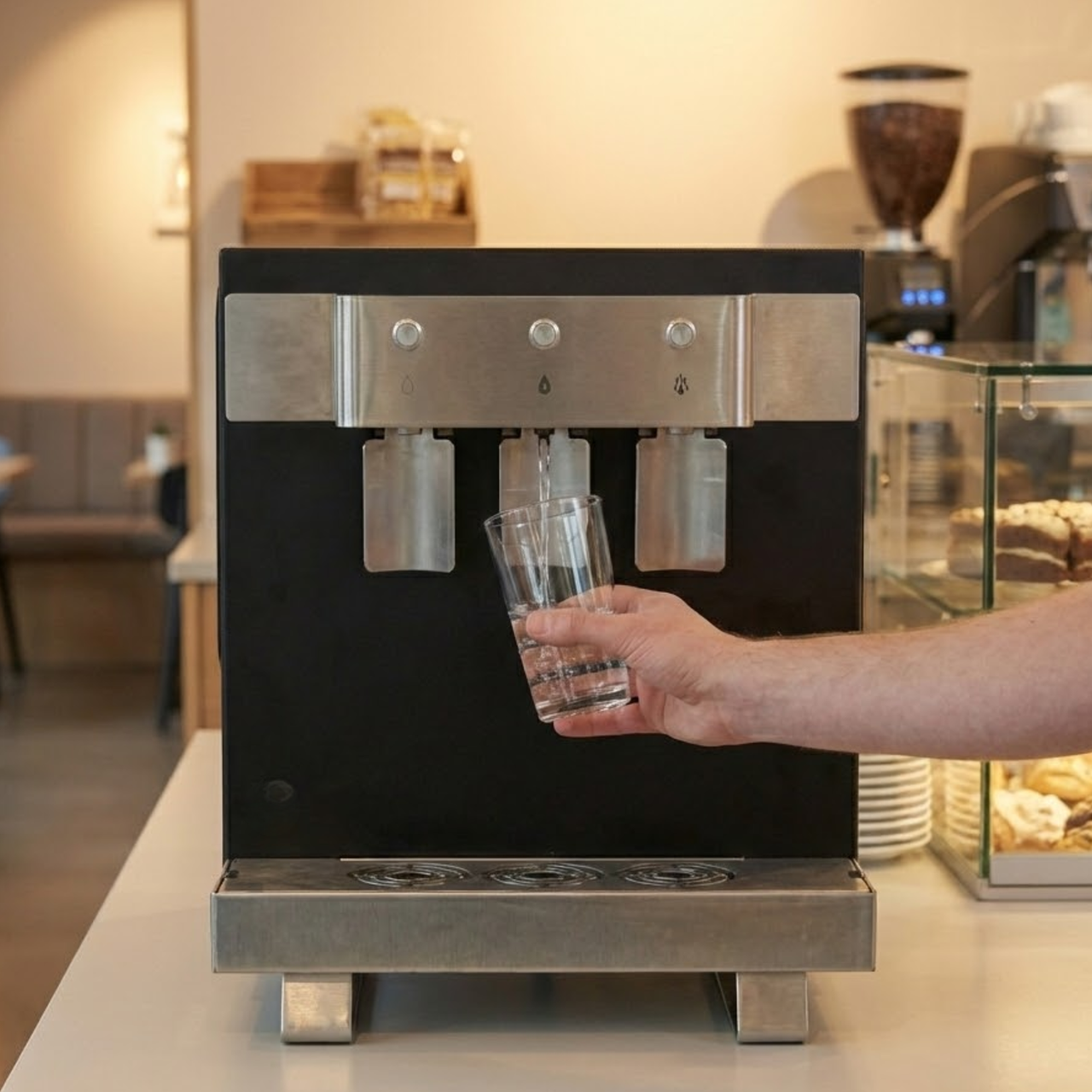 WATER RESTAURANT TOP 140 - Erogatore Soprabanco o Da Pavimento per Ristorazione