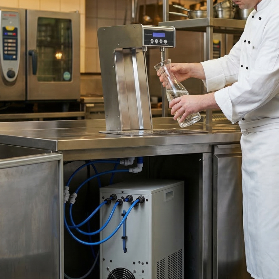 WATER RESTAURANT IN 30 - Erogatore Sottobanco per Ristoranti (Escluso Rubinetto)