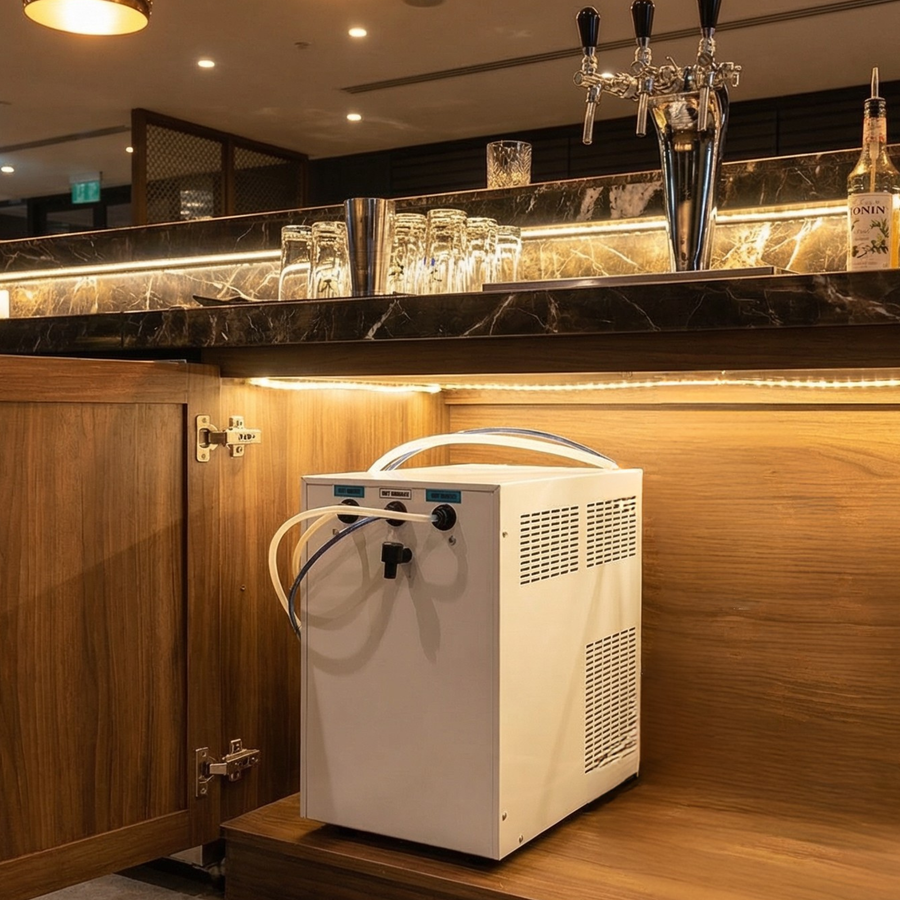 NIAGARA IN 65 - Erogatore Sottobanco Professionale 80-100 Persone (Escluso Rubinetto)