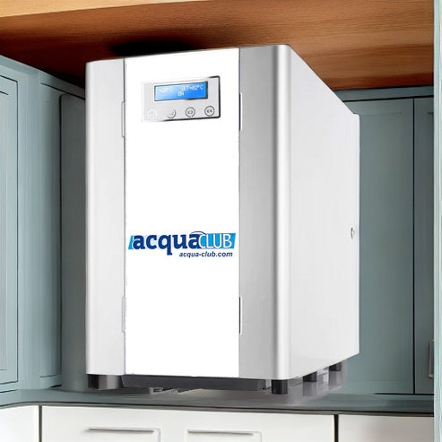 AcquaClub-Plus, Depuratore Acqua Casa con Frigogasatore e Osmosi Inversa - Sottobanco