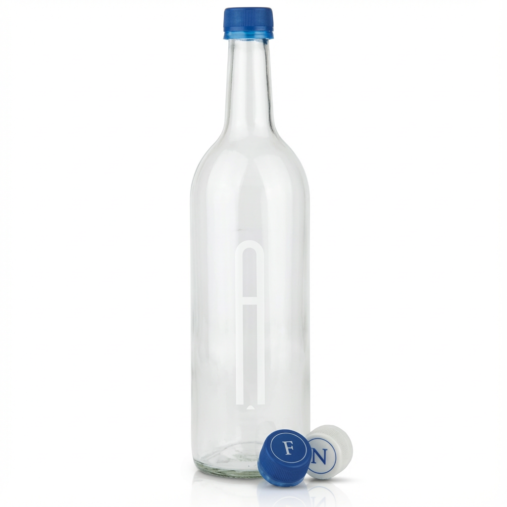 Bottiglia Bordolese 750ml in Vetro per Acqua