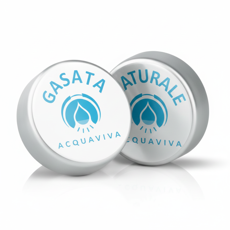 Tappi Riutilizzabili in Alluminio AcquaClub per Bottiglie RDB