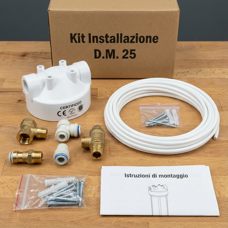 Kit Microfine HF 21" + Installazione D.M. 25