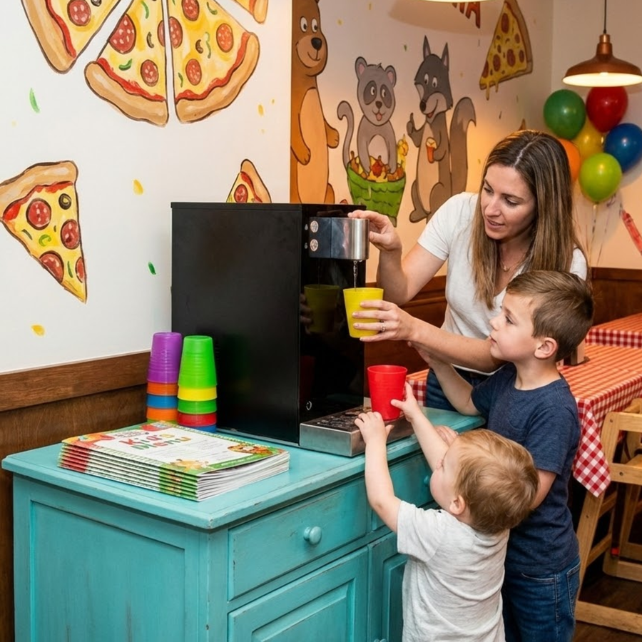 WATER RESTAURANT PLUS 30 - Erogatore Soprabanco Ristorazione con Porzionatura