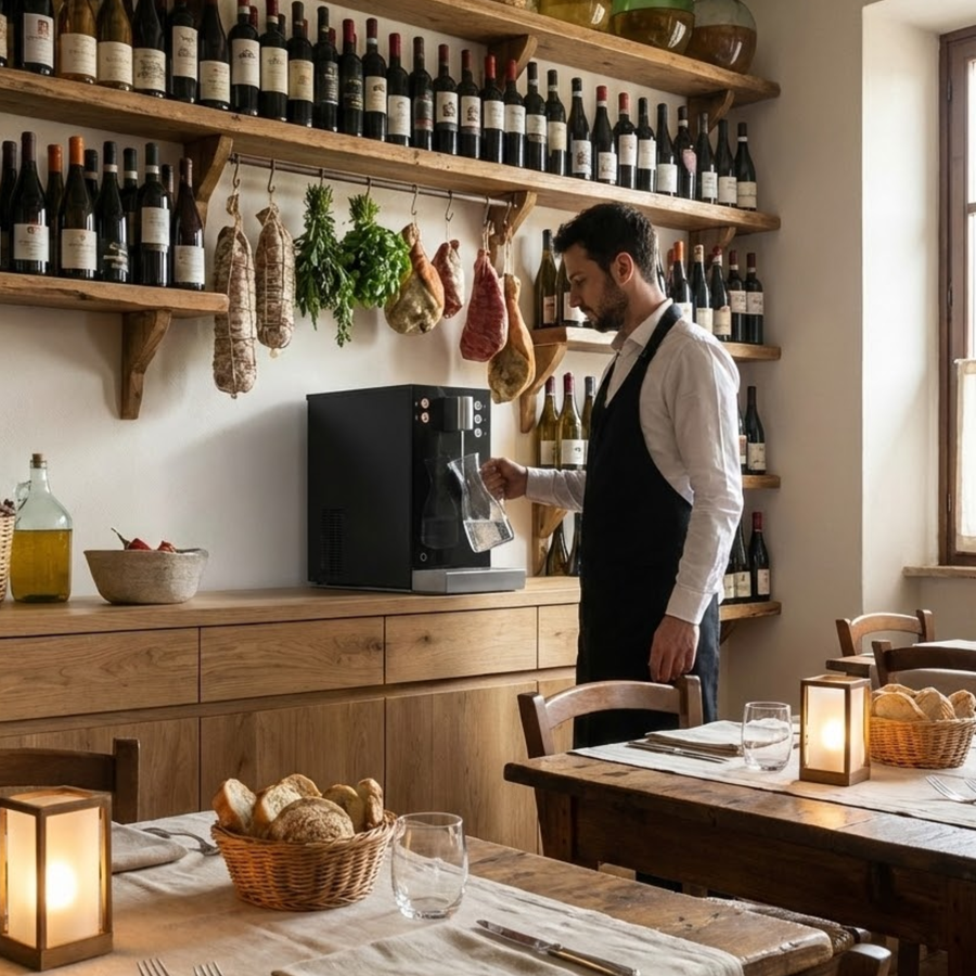 WATER RESTAURANT PLUS 30 - Erogatore Soprabanco Ristorazione con Porzionatura