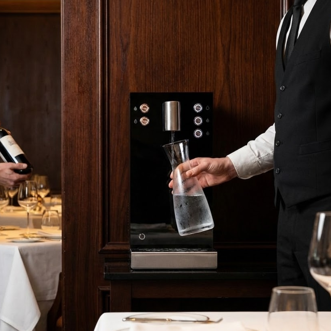 WATER RESTAURANT PLUS 30 - Erogatore Soprabanco Ristorazione con Porzionatura