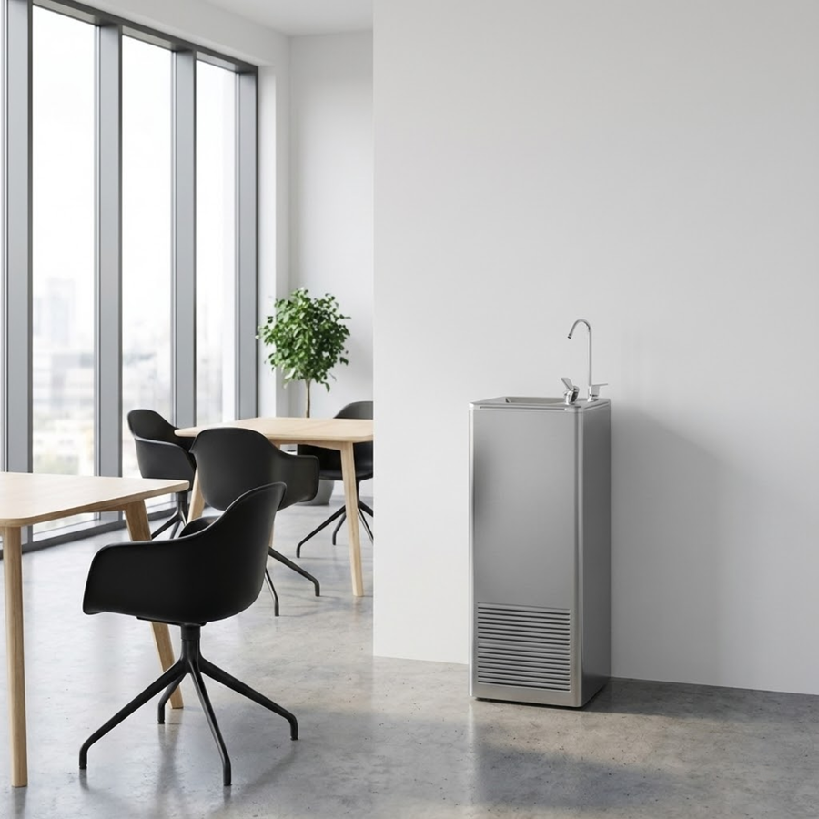 River - Erogatore Acqua Fredda da Pavimento