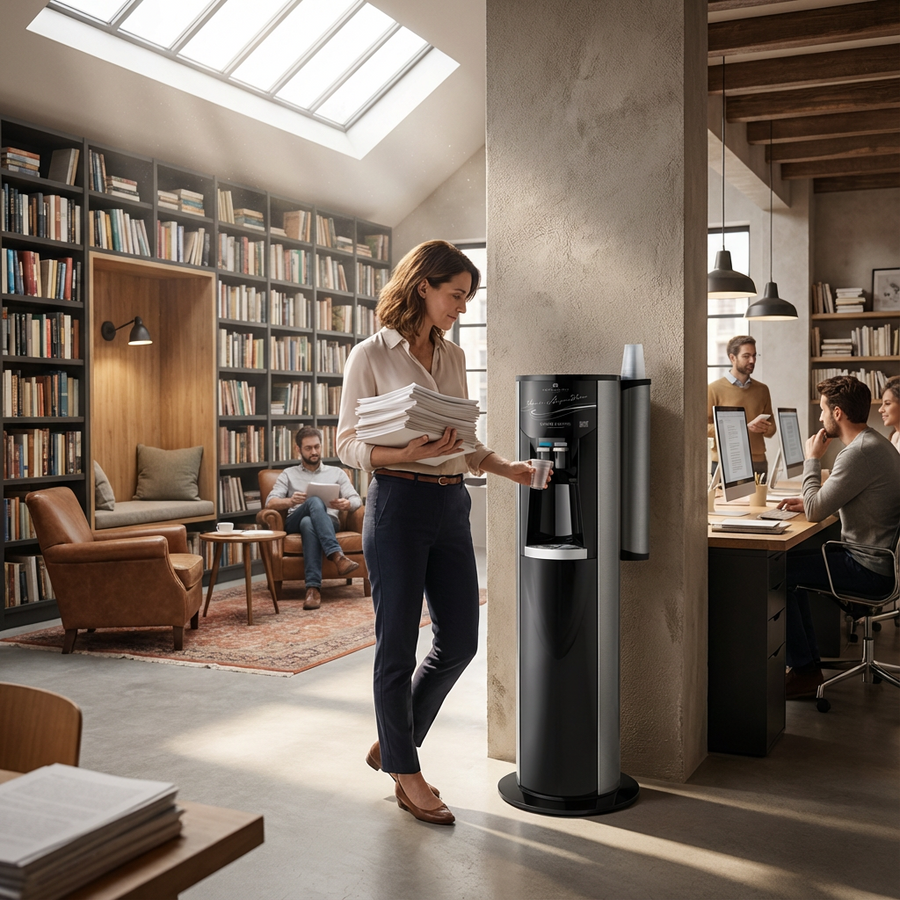 Smart Cooler - Erogatore a Rete Idrica con Display LED