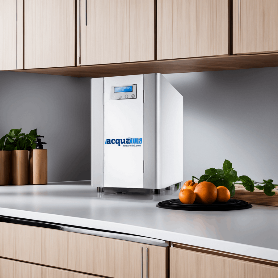 AcquaClub-Plus, Depuratore Acqua Casa con Frigogasatore e Osmosi Inversa - Sottobanco