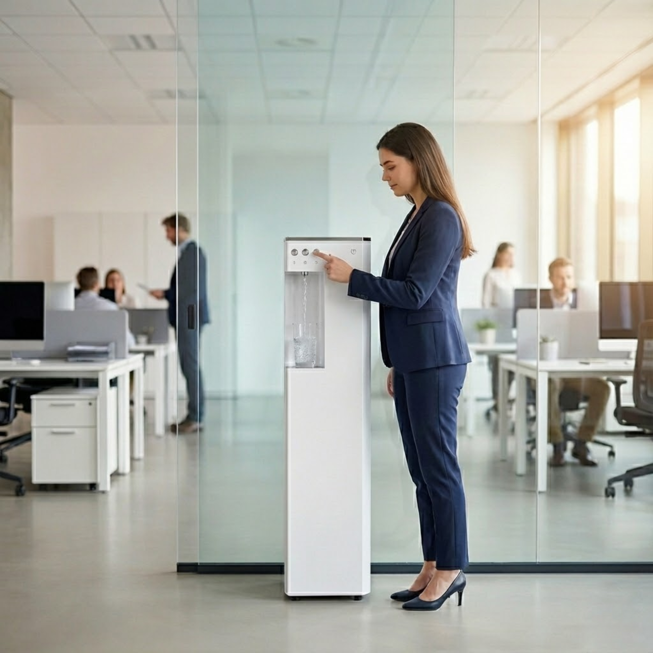 NEXT WATER COOLER - Erogatore Acqua Da Pavimento con Porzionatura