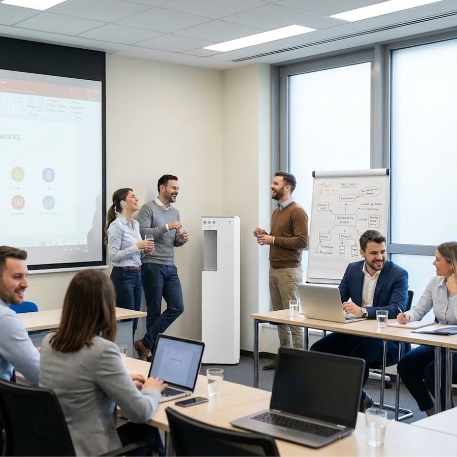 NEXT WATER COOLER - Erogatore Acqua Da Pavimento con Porzionatura